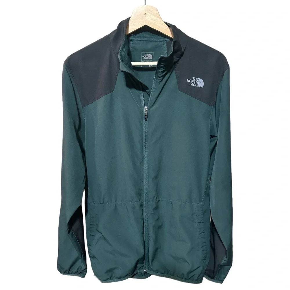 Like New - The North Face Reactor Jacket - Green/black - size Small